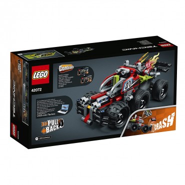 LEGO Technic Whack Racer Car Building Blocks 42072